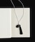 SMELLY so’　onyx tassel necklace