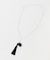 SMELLY so’　onyx tassel necklace