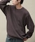 『別注』Snow Peak Apparel×DOORS　HEAVYWEIGHT WAFFLE PULLOVER
