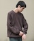『別注』Snow Peak Apparel×DOORS　HEAVYWEIGHT WAFFLE PULLOVER