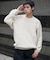 『別注』Snow Peak Apparel×DOORS　HEAVYWEIGHT WAFFLE PULLOVER