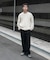 『別注』Snow Peak Apparel×DOORS　HEAVYWEIGHT WAFFLE PULLOVER