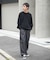 『別注』Snow Peak Apparel×DOORS　HEAVYWEIGHT WAFFLE PULLOVER