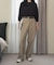 ハイウエストストレッチチノパンツ