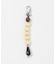 SMELLY so’　wood onyx key charm