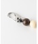 SMELLY so’　wood onyx key charm