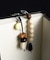 SMELLY so’　pebble jade key charm