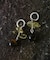 SMELLY so’　lemon quartz hoop pierce
