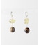 SMELLY so’　lemon quartz hoop pierce