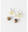 SMELLY so’　lemon quartz hoop pierce