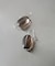 SMELLY so’　smoky quartz pierces