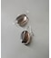 SMELLY so’　smoky quartz pierces