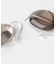 SMELLY so’　smoky quartz pierces