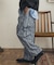ツリーカモイージーストレートパンツ