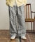 ツリーカモイージーストレートパンツ