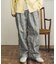 ツリーカモイージーストレートパンツ
