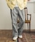 ツリーカモイージーストレートパンツ