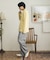 ツリーカモイージーストレートパンツ