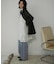 High-Rise Line Denim