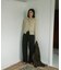 High-Rise Line Denim