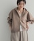 『WEB限定』ダンボールニットバックフレアフーディー 26AW