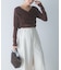 シルク混2WAYドレーププルオーバー