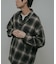 T／R Hombre Plaid Shirts