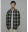 T／R Hombre Plaid Shirts