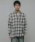 T／R Hombre Plaid Shirts