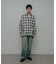 T／R Hombre Plaid Shirts