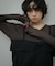 Sheer Cotton Long-Sleeve T-shirts
