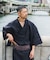 紳士浴衣　近江ちぢみ