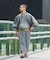 紳士浴衣　近江ちぢみ