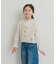 スカラップ刺繍フリルブラウス(KIDS)