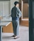 紳士浴衣 近江ちぢみ