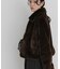 TISSAVEL フェイクファーショートコート