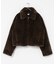 TISSAVEL フェイクファーショートコート