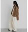 TISSAVEL フェイクファーショートコート