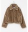TISSAVEL フェイクファーショートコート