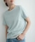 シャーリングジャガードTシャツ