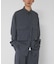『UVカット／静電気防止／イージーケア』SMOOTH WOOLYLIKE LONG-SLEEVE SHIRTS