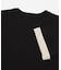 『洗濯可』バイカラーロールスリーブニットTシャツ