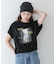 フォトプリントドルマンTシャツ