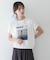 フォトプリントドルマンTシャツ