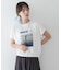 フォトプリントドルマンTシャツ