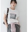 フォトプリントドルマンTシャツ