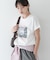 フォトプリントドルマンTシャツ