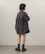 フロントシャーリングシャツワンピース