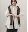 フロントシャーリングシャツワンピース