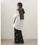 フロントシャーリングシャツワンピース